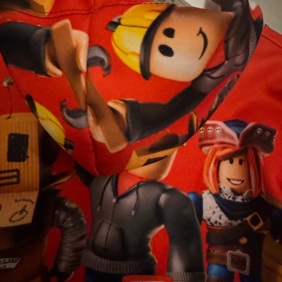 Kids Roblox Hoodie - Red perfect condition read details about size… - Picture 6 of 7